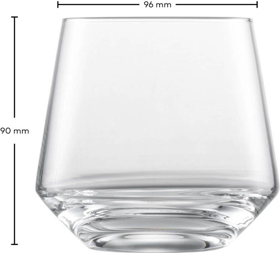 Schott Zwiesel Glas Whiskey Glas Pure 389 ml 4 stuks