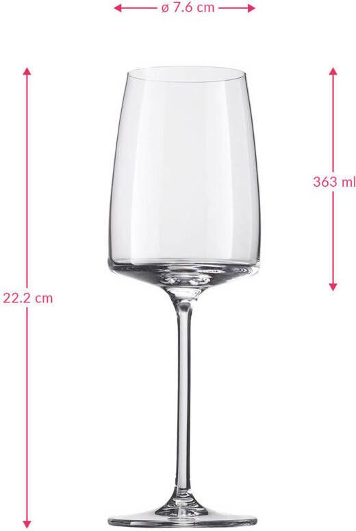 Schott Zwiesel Glas Wijnglazen Vivid Senses Light & Fresh 360 ml 2 stuks