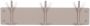 Spinder Design Fusion Wandkapstok met 3 haken 40x6x12 cm Zijdeachtige Taupe - Thumbnail 4