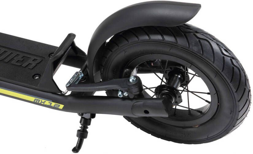 STAR SCOOTER Autoped 12 inch + 10 inch zwart