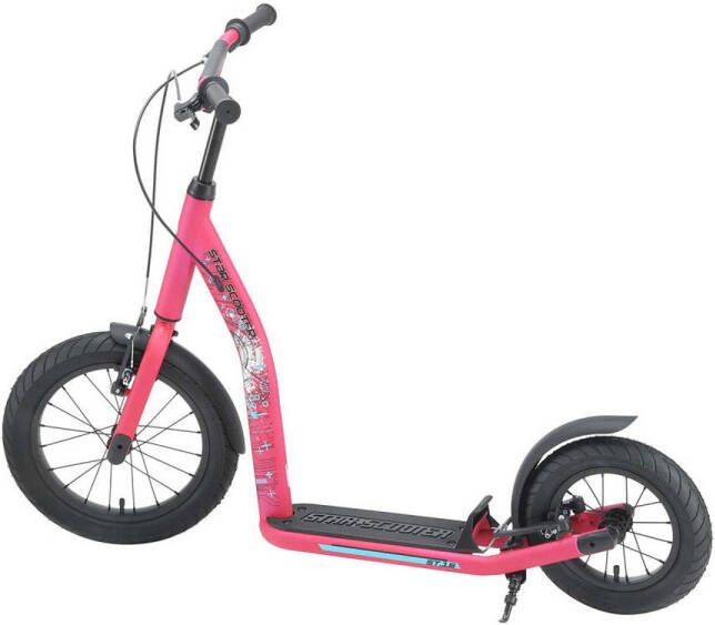 STAR SCOOTER New Gen Sport autoped 16 inch 12 inch roze