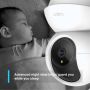 TP-Link Tapo C200 Beveiligingscamera voor Binnen 1080P Pan Tilt Home Security Wi-Fi Wit - Thumbnail 4