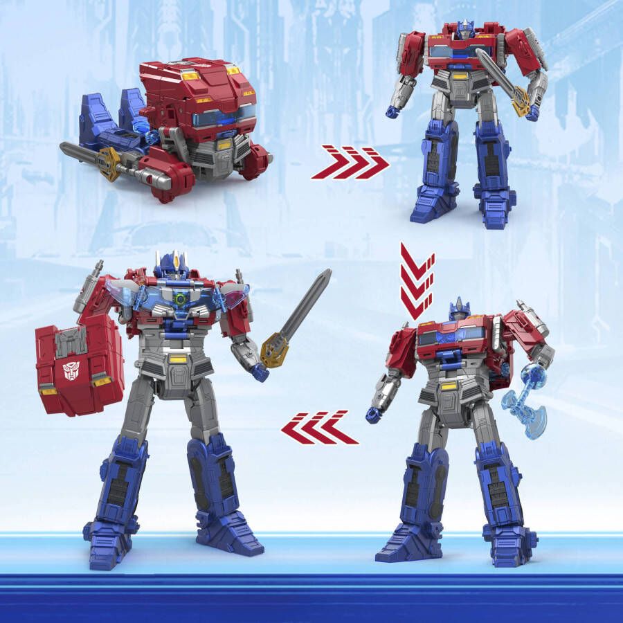 Transformers One Power Flip Optimus Prime Orion Pax