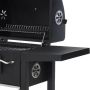 Vaggan Luxe Houtskool Barbecue Grilloppervlak (lxb) 44 X 32 Cm Staal Matzwart - Thumbnail 3