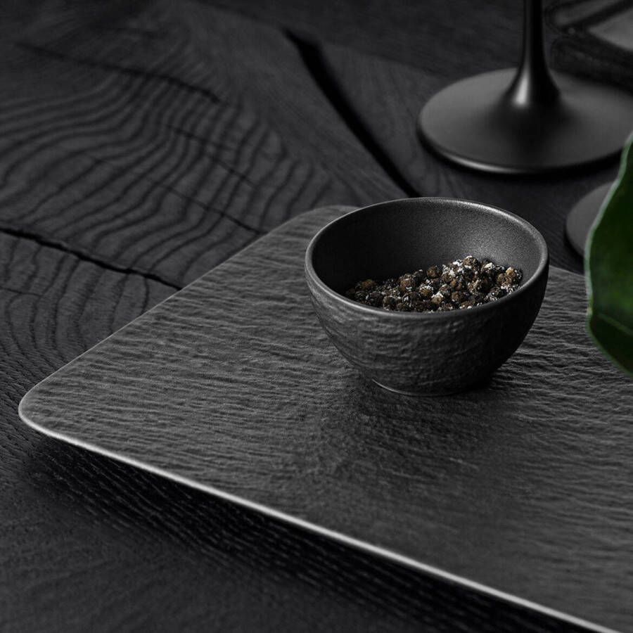 Villeroy & Boch Dipschaaltje Manufacture Rock Zwart ø 8 cm