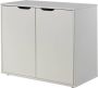 Vipack halfhoogslaper Pino met bureau incl. lades kast wit 114x105x209 3 cm Leen Bakker - Thumbnail 4