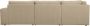 Vtwonen Family Hoekbank Ronding Links Polyester Zand 85x301x189 - Thumbnail 3