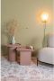 AnLi Style Side Table Sverre Round Rose Pink - Thumbnail 2