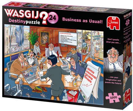 Wasgij destiny 24 business as usual legpuzzel 1000 stukjes
