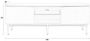 Housecraft Living Housecraft Linc Dressoir Kast Laag Wit - Thumbnail 2