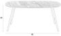 Housecraft Living Housecraft Gualdo Salontafel Hout Teak 80x40 cm Bruin - Thumbnail 3