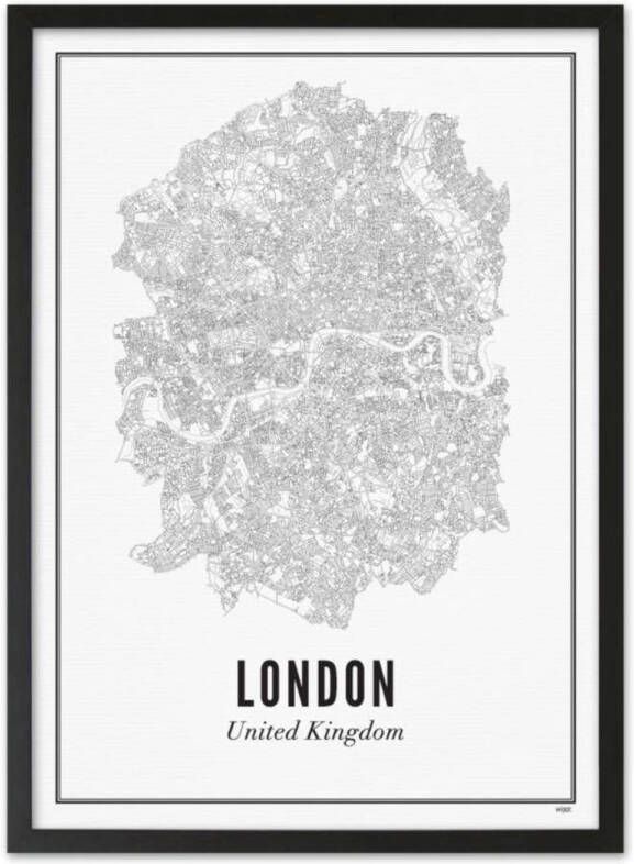 WIJCK. poster London city (30x40 cm)