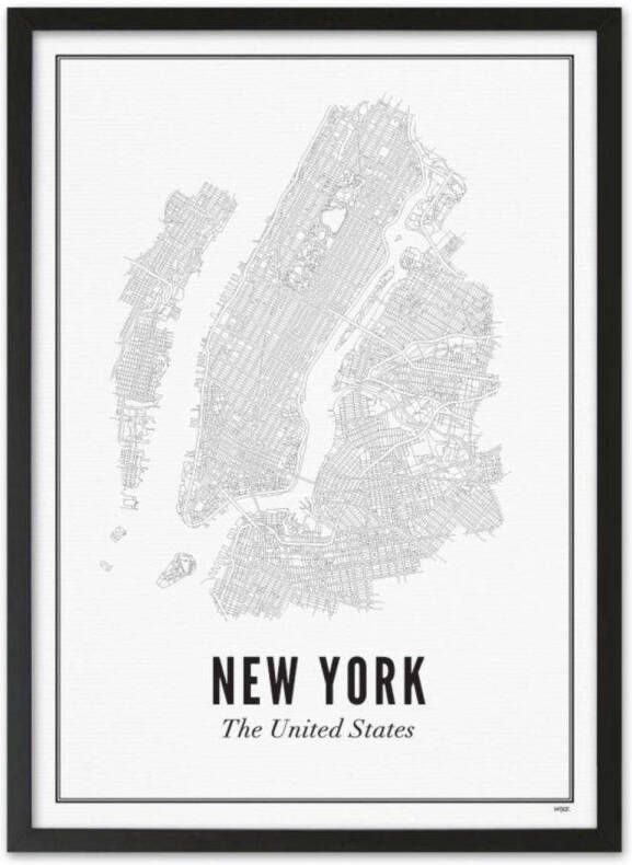 WIJCK. poster New York city (30x40 cm)