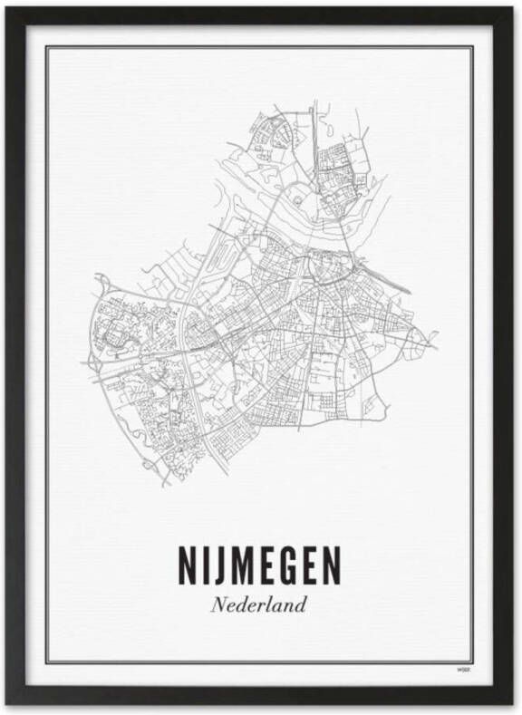 WIJCK. poster Nijmegen city (30x40 cm)
