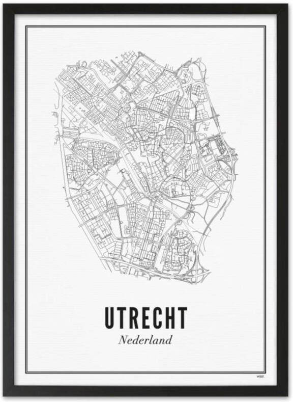WIJCK. poster Utrecht city (30x40 cm)