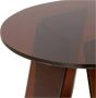 WOOOD Exclusive Ronde Bijzettafel Walt Acryl 40cm Warm Bruin - Thumbnail 4