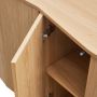 WOOOD Exclusive Dressoir Zuma Eikenhout 200cm Transparant - Thumbnail 4