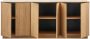 WOOOD Exclusive Dressoir Zuma Eikenhout 200cm Transparant - Thumbnail 5