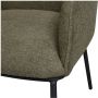 Woood Leon Eetkamerstoel Bouclé Forest Green 77x61x63 - Thumbnail 4