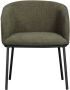 Woood Leon Eetkamerstoel Bouclé Forest Green 77x61x63 - Thumbnail 5