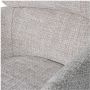 Woood Fenne Draaibare Eetkamerstoelen Polyester Naturel -Set van 2 - Thumbnail 2