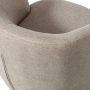 WOOOD Serra Draaifauteuil Polyester Zand 75x70x69 - Thumbnail 5