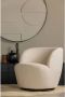 Woood Serra Draaifauteuil Polyester Off White 75x70x69 - Thumbnail 5