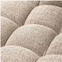 Woood Allure Chaise Longue Bank Links Polyester Naturel-79x324x165 - Thumbnail 3