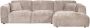 Cloud chaise longue rechts geweven chenille naturel - Thumbnail 2