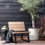 WOOOD Banco Outdoor Fauteuil Hout Metaal Nature 78x68x82 - Thumbnail 4