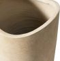 WOOOD vaas plantenpot Mosi Fiber Clay Beige 75x25 cm - Thumbnail 3