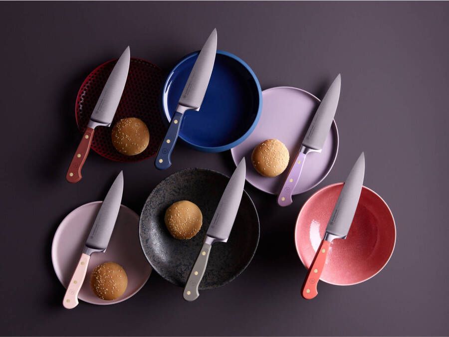 Wusthof Broodmes 23cm met precisie dubbele kartel Classic Color Velvet Oyster