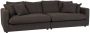 Zuiver Sense 3 bank 3 zitter 113x85cm Espresso - Thumbnail 3