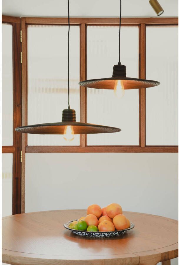 Zuiver Balance hanglamp 45 cm (M) Rotan Zwart