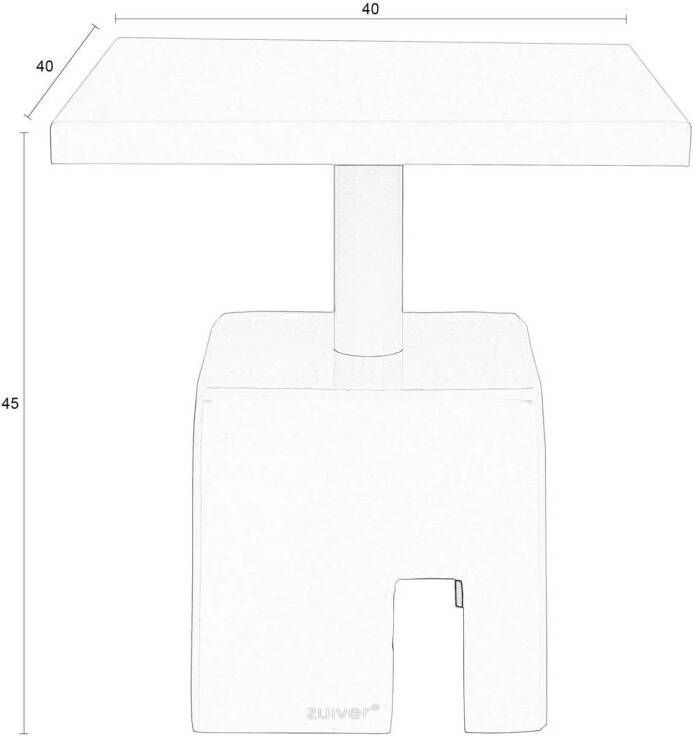 Zuiver bijzettafel Chubby