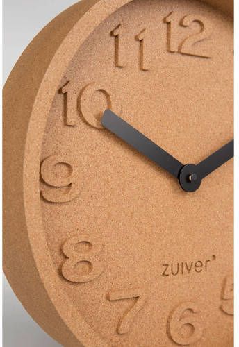 Zuiver wandklok Cork Time (Ø31 cm)