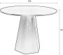 Zuiver Ronde Eettafel Pilar Essenhout 100cm Zwart - Thumbnail 3