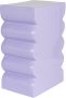 Zuiver Curves Kruk H 45 cm Shiny Lilac - Thumbnail 3