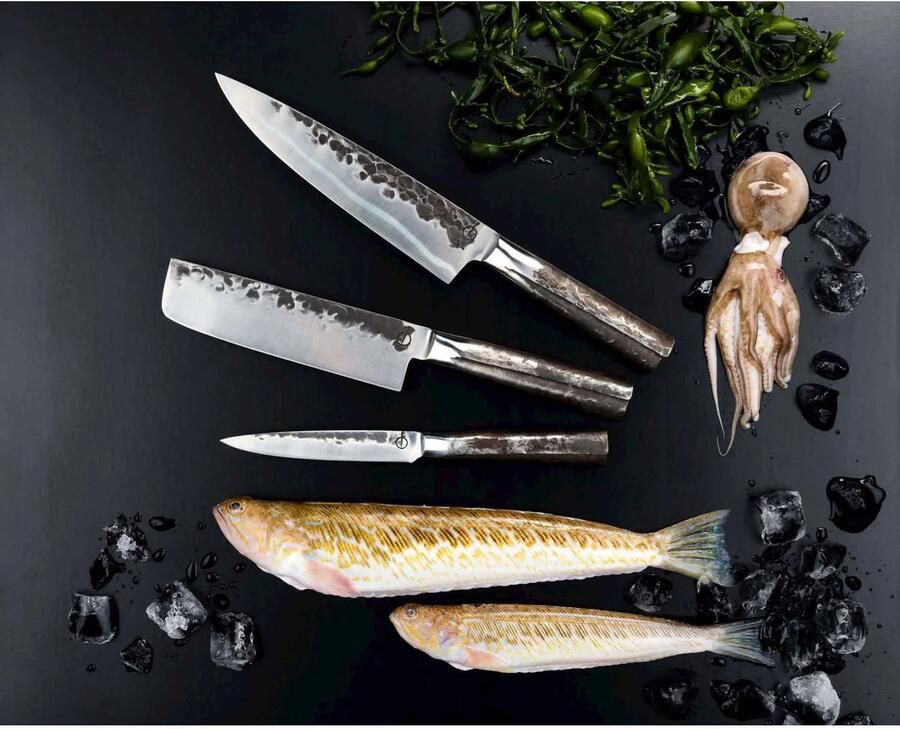 Forged Intense Messenset 3pcs Koksmes+Hakbijl+Huishoudmes | Keukenmessen | 8718719304587 - Foto 4