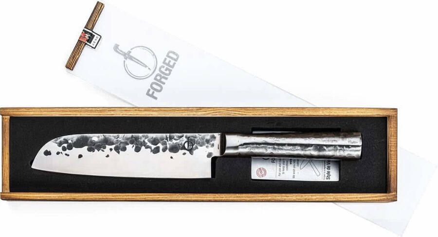 Forged Intense Santokumes 18cm RVS In Houten Giftbox - Foto 4