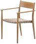 Garden Impressions Richmond dining fauteuil light teak look natural merino sand - Thumbnail 2