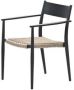 Garden Impressions Richmond dining fauteuil carbon black natural merino sand - Thumbnail 2