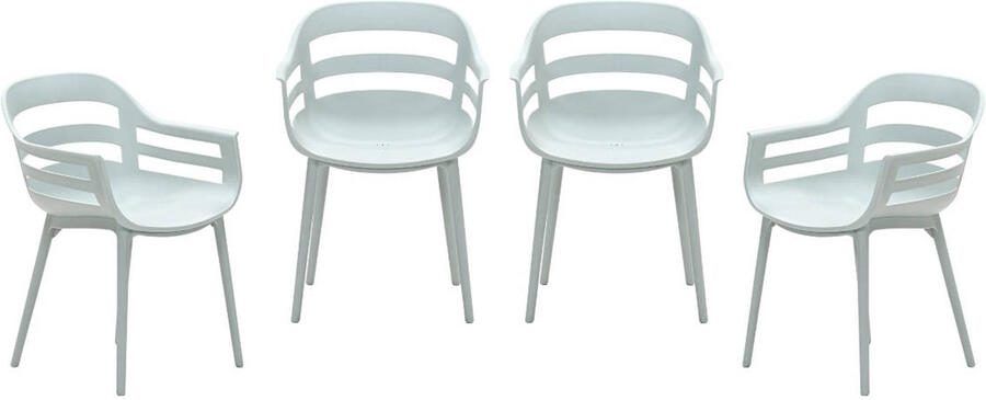 Garden Impressions Ceasar tuinstoelen (set van 4) olijf