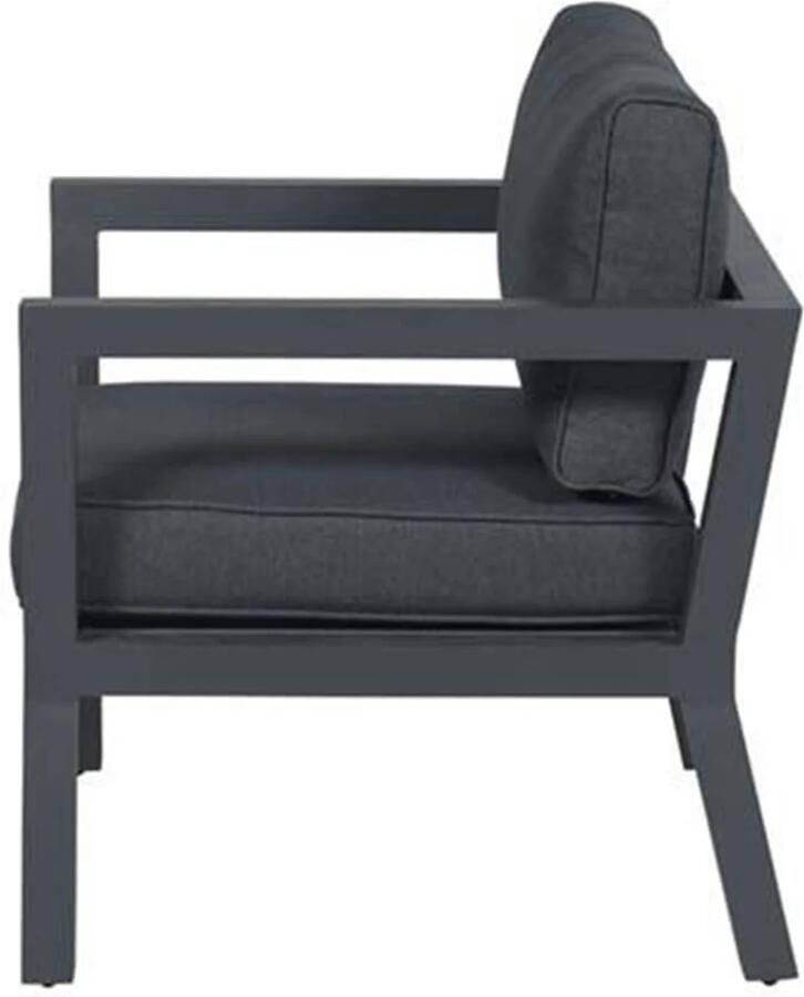 Garden Impressions Colorado lounge stoel carbon black reflex black - Foto 2
