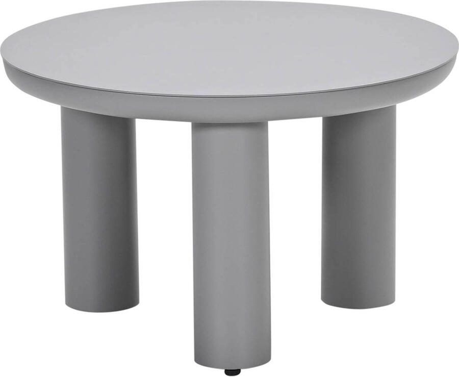 Garden Impressions Elefanti aluminium lounge tafel Ã˜60xH38 cm taupe