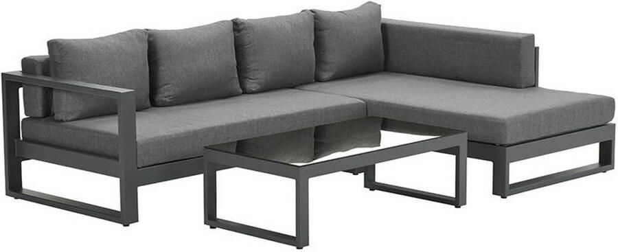 Garden Impressions Esmee loungeset links carbon black mystic grey