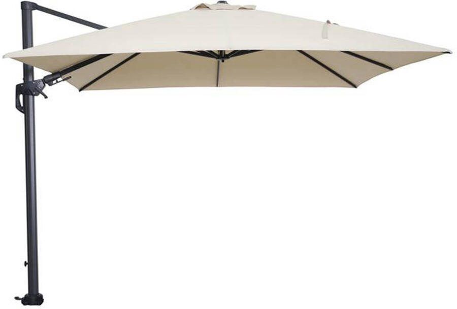 Garden Impressions Hawaii parasol 300x300 cm) carbon black ecru - Foto 2