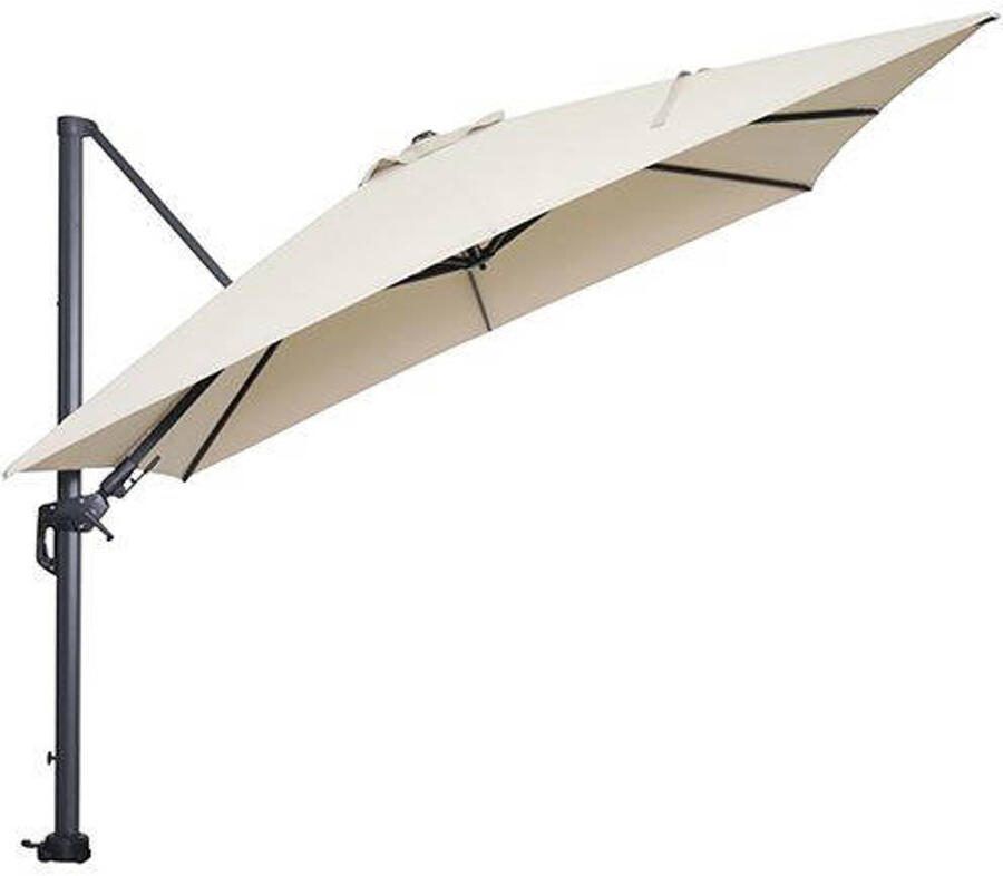 Garden Impressions Hawaii parasol 300x300 cm) carbon black ecru - Foto 3