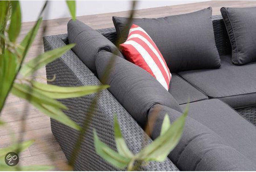 Garden Impressions Montana loungeset 4-delig earl grey dark antraciet - Foto 3