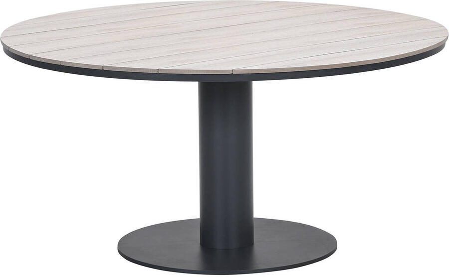 Garden Impressions Newton dining tuintafel rond Ã˜150 cm carbon black
